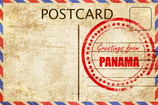 Χαιρετισμούς από τον Παναμά — Φωτογραφία Αρχείου