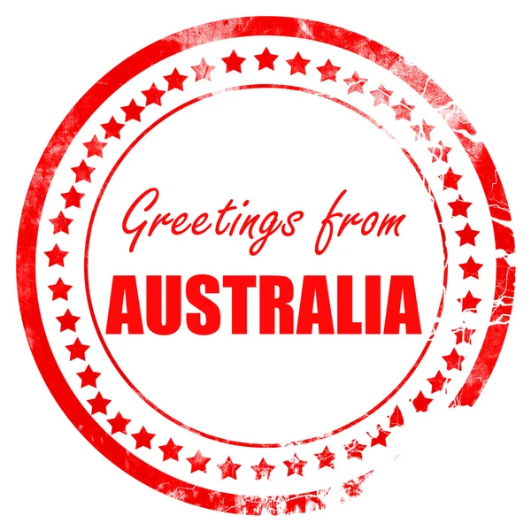 Pozdrowienia z Australii — Zdjęcie stockowe