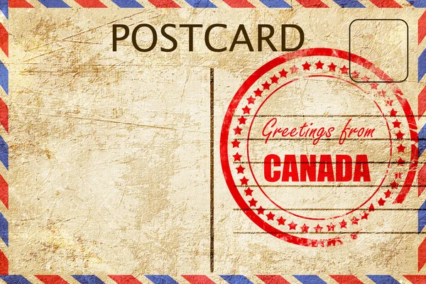 Saudações do Canadá — Fotografia de Stock