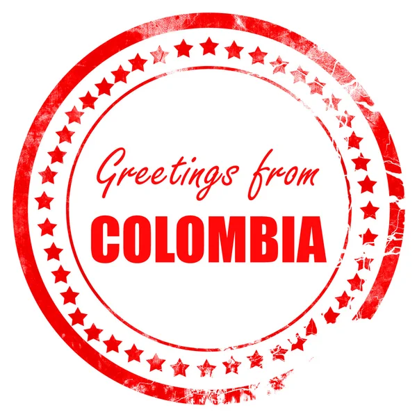 Saludos desde Colombia — Foto de Stock