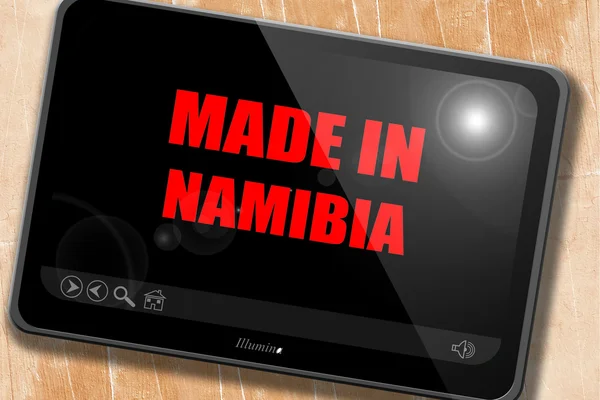 Зроблено в Намібії — стокове фото