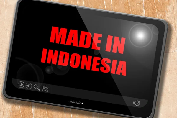 Made in Indonesië — Stockfoto