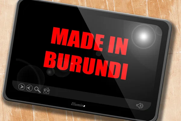 Burundi içinde yapılan — Stok fotoğraf