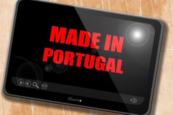 Зроблено в Португалії — стокове фото