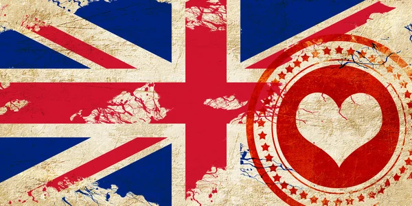 Great britain flag — Stock Photo, Image