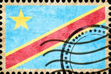 Demokratik Kongo Cumhuriyeti bayrağı