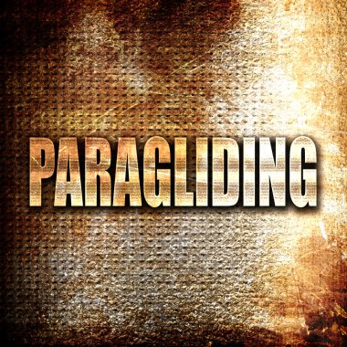 yamaç paraşütü işareti arka plan