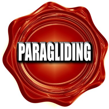 yamaç paraşütü işareti arka plan