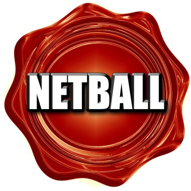 Netball işareti arka plan