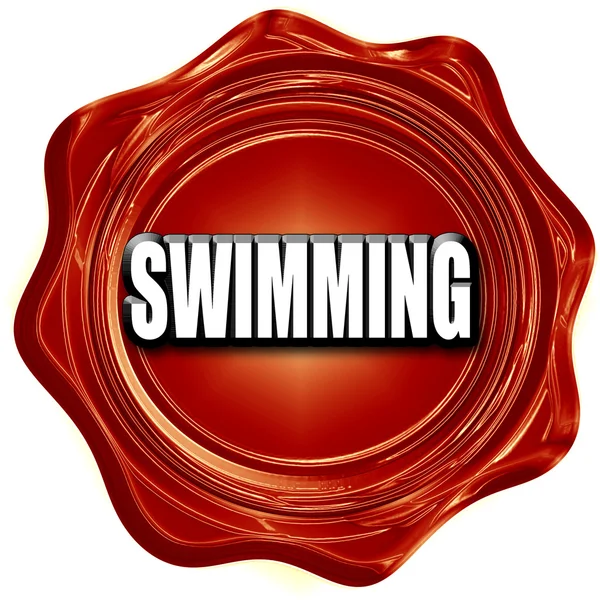 Swimming sign background — Stock Photo, Image