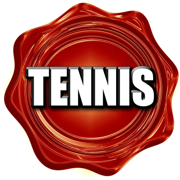 Tennis segno sfondo — Foto Stock