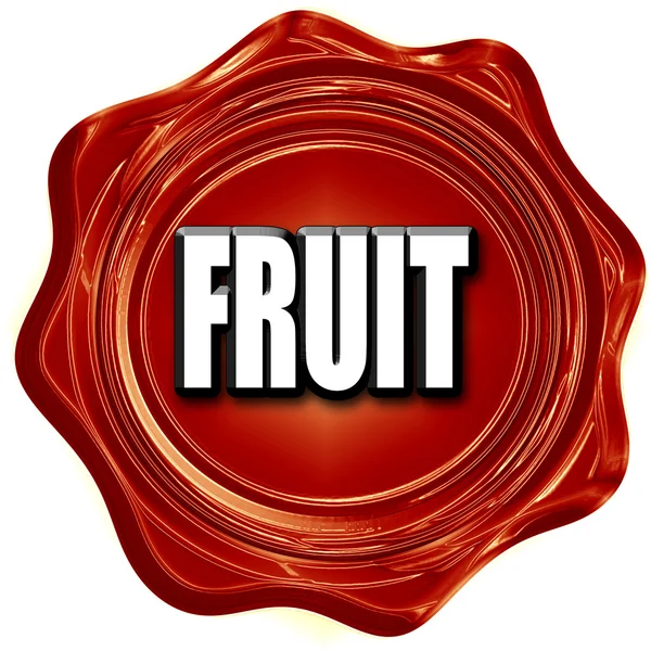 Heerlijke vrucht teken — Stockfoto