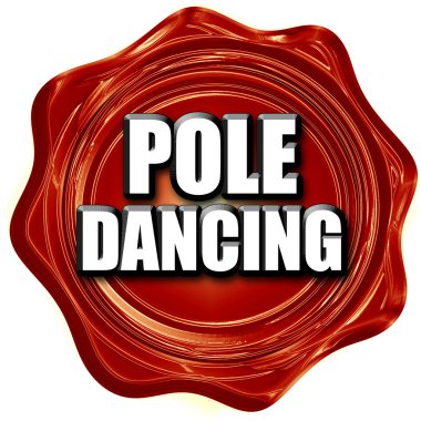 Pole dans işareti arka plan