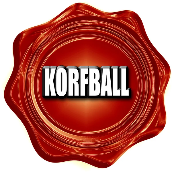 Korfball segno sfondo — Foto Stock