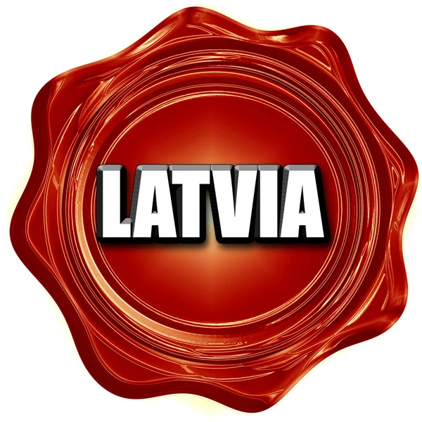 Üdvözletek-ból Lettország — Stock Fotó