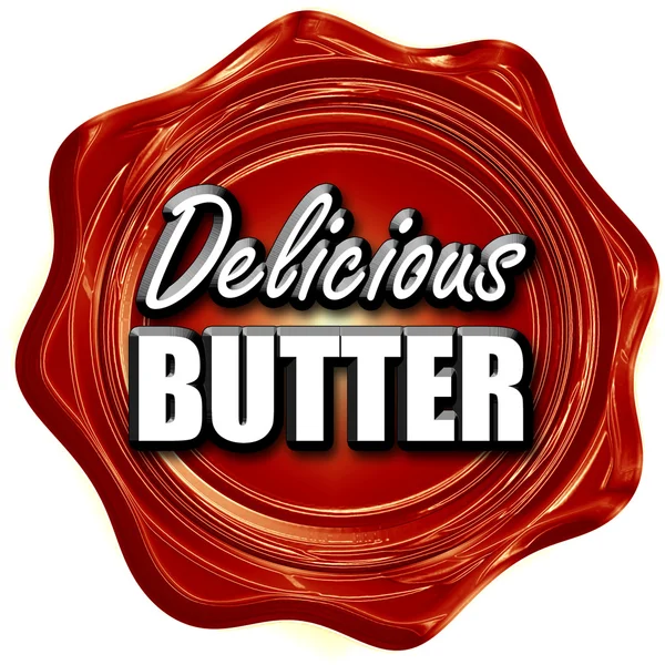 Delicious butter sign — Stock Photo, Image