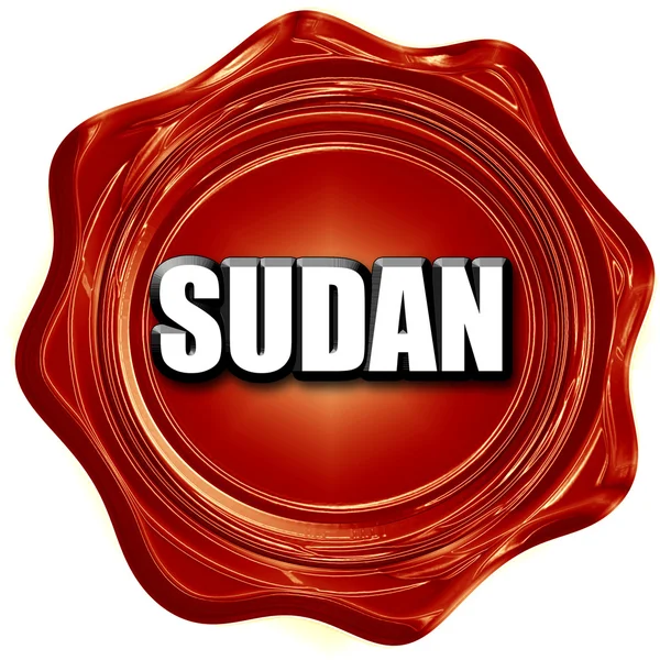 Pozdravy ze Súdánu — Stock fotografie