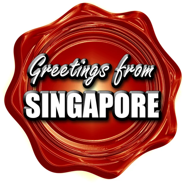 Saludos desde Singapur —  Fotos de Stock