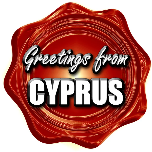 Saludos desde cyprus — Foto de Stock