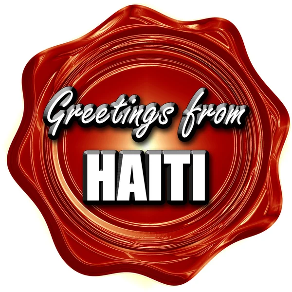 Haiti selamlar — Stok fotoğraf