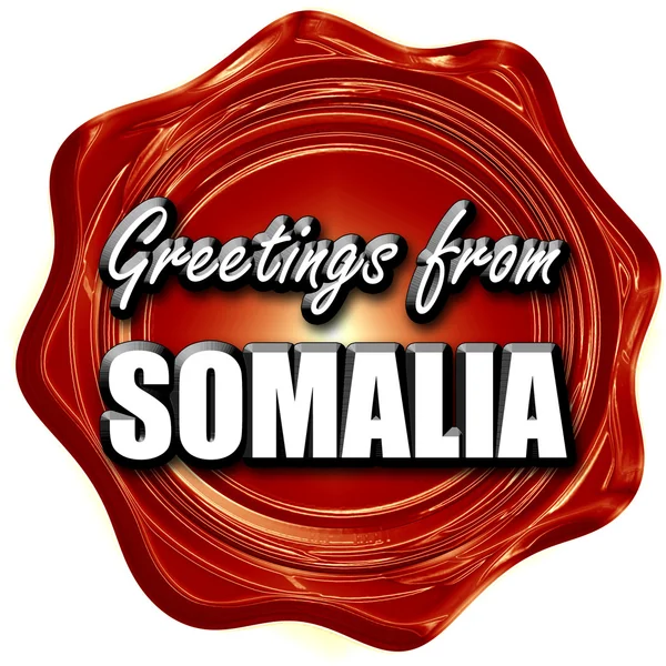 Saludos desde Somalia — Foto de Stock