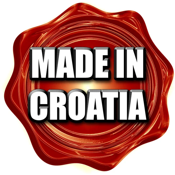 Made in croatia — Stock Photo, Image