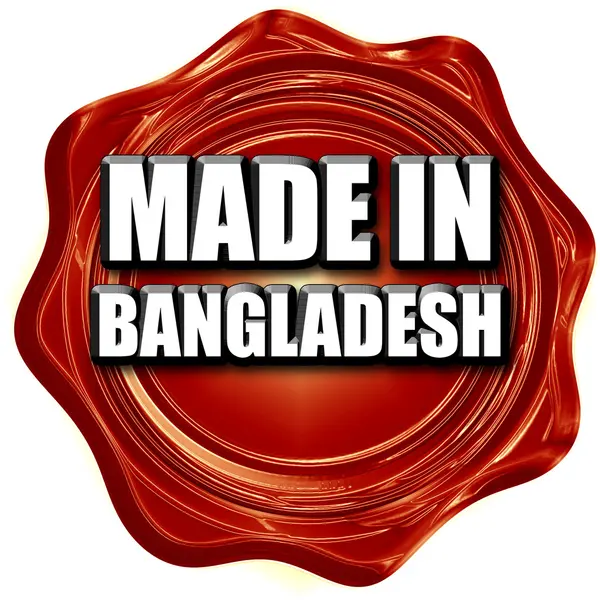 Fabriqué au bangladesh — Photo