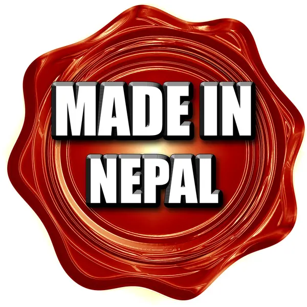 Made in nepal — Stock Photo, Image