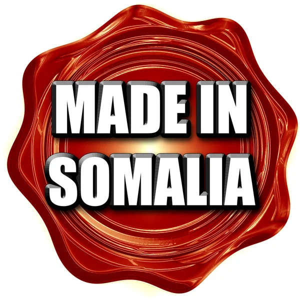 Hecho en somalia —  Fotos de Stock