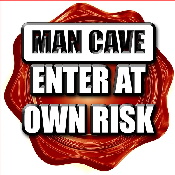 adam mağara işareti