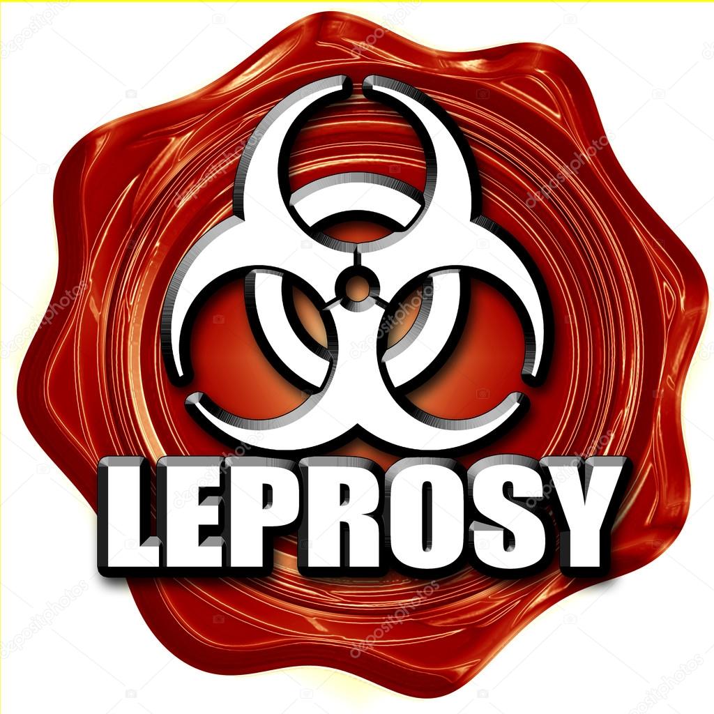 Leprosy concept background