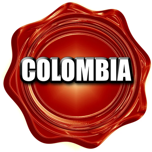 Greetings from colombia — Stock Photo, Image