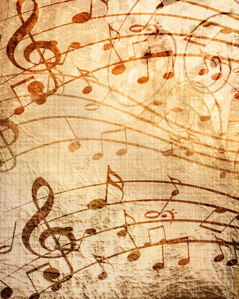 Old music sheet — Stock Photo, Image