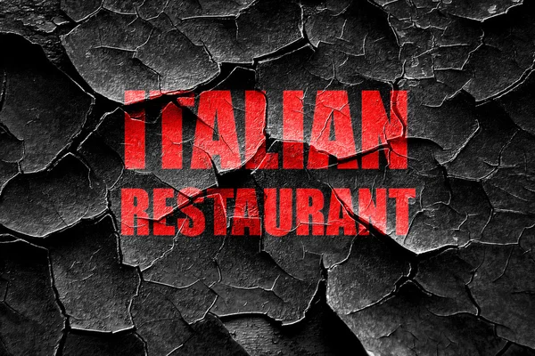 Grunge cracked Delicious italian cuisine — Stock Photo, Image