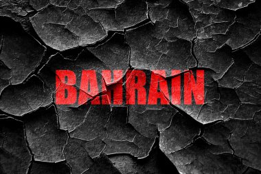 Grunge Bahreyn selamlar kırık
