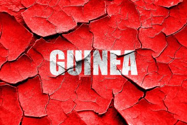 Grunge selamlar Gine kırık.