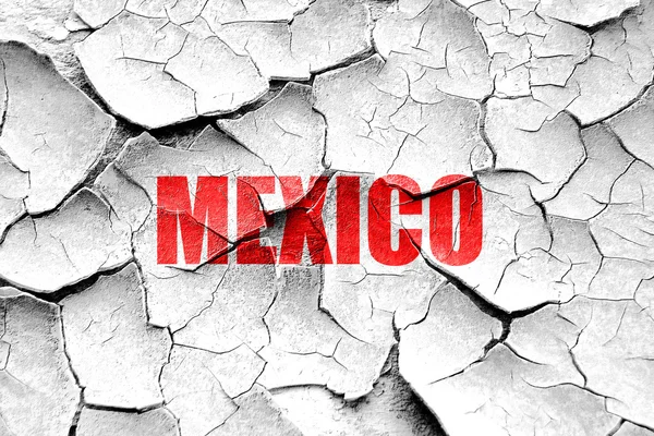 Grunge cracked Greetings from mexico — Stock Photo, Image