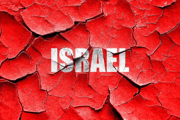 Grunge repedt Izrael Üdvözlet — Stock Fotó