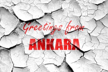 Grunge ankara selamlar kırık