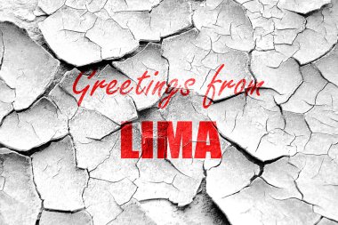 Grunge lima selamlar kırık