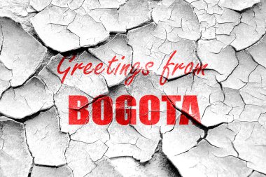 Grunge bogota selamlar kırık