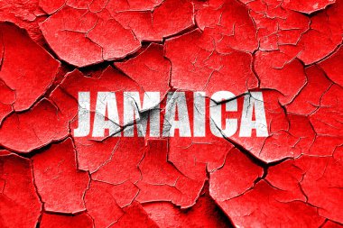 Grunge Jamaika selamlar kırık