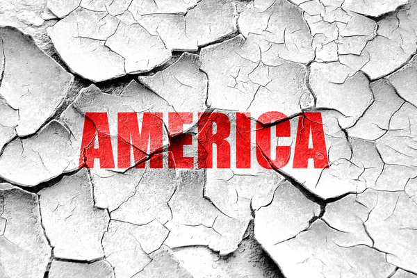Grunge Amerika selamlar kırık — Stok fotoğraf
