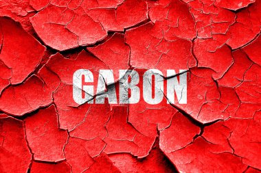 Grunge gabon selamlar kırık