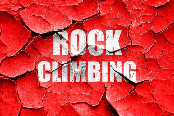 Grunge agrietado roca escalada signo de fondo — Foto de Stock
