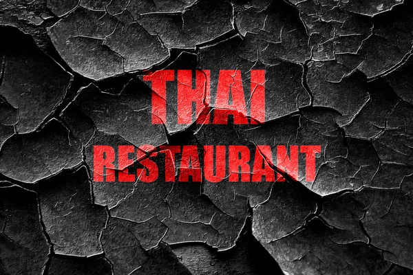 Grunge cracked Delicious thai cuisine — Stock Photo, Image