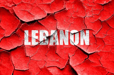 Grunge Lübnan'dan selamlar kırık