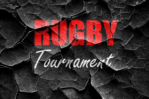 Grunge fissuré rugby panneau arrière-plan — Photo