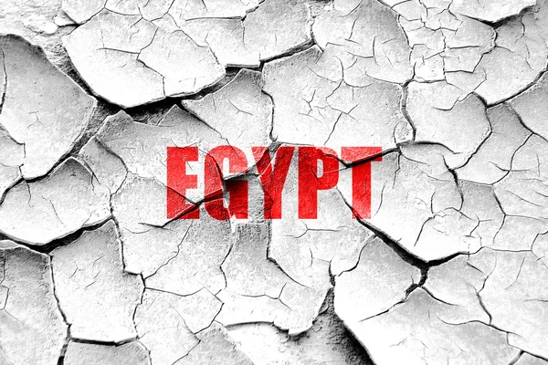 Grunge knackte Grüße aus Ägypten — Stockfoto