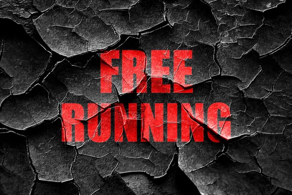 Grunge fissuré free running panneau fond — Photo